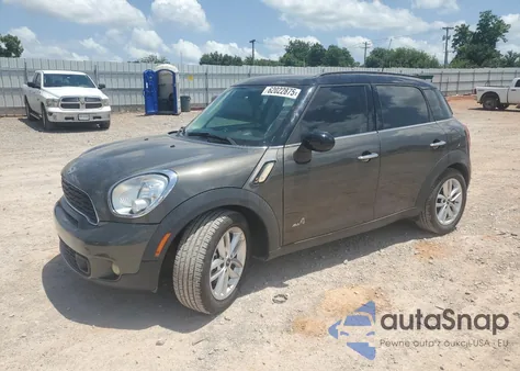 2014 Mini Cooper S Countryman z USA, uszkodzony, nr VIN WMWZC5C58EWP35183